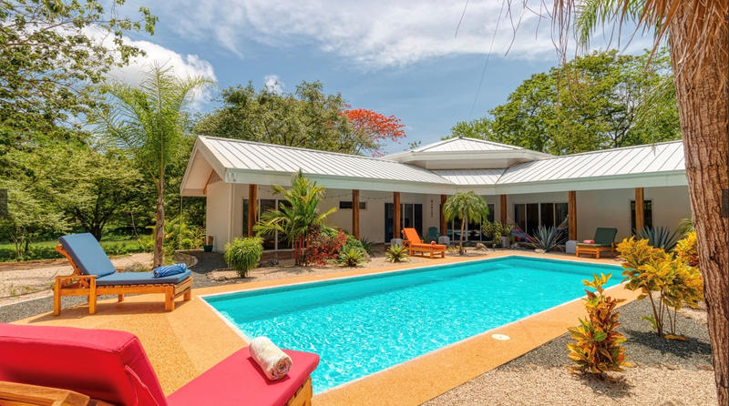 Luxury beach front villas Costa Rica